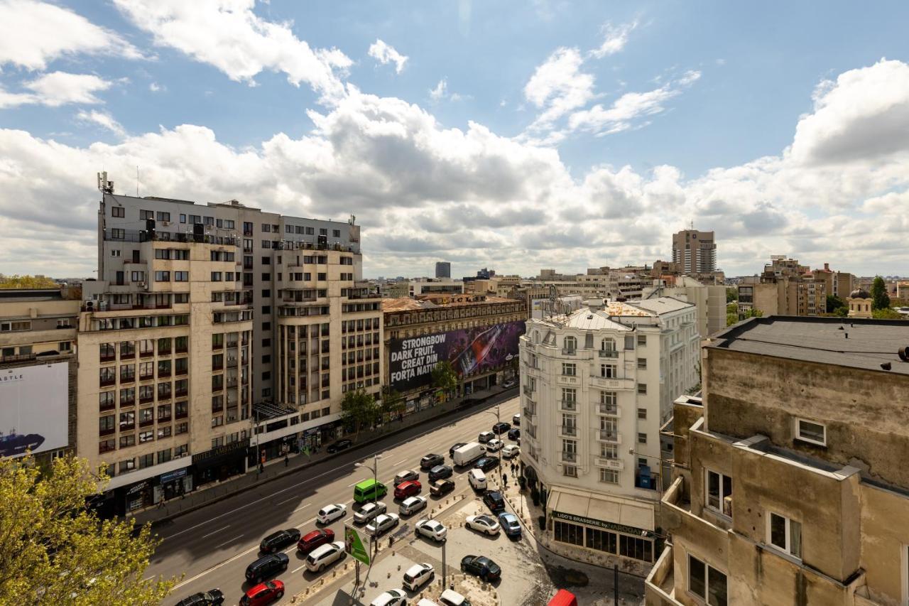 Metropole Apartments Panoramic Ateneum Bucarest Exterior foto